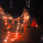 Curtain lamps with modes and waterproof design