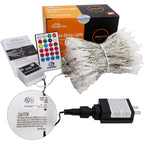 Curtain lamps with modes and waterproof design