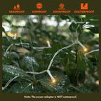 Curtain lamps with modes and waterproof design