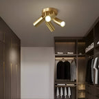 Brass LED Ceiling Light Modern Design