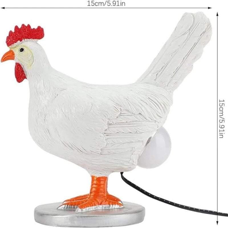 Chicken lamp - funny table lamp in the shape of a chicken