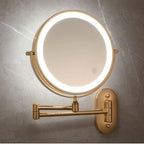 Madigas | GlamGlow Deluxe LED Makeup Mirror – Magnifying Vanity Mirror with Dimmable Light