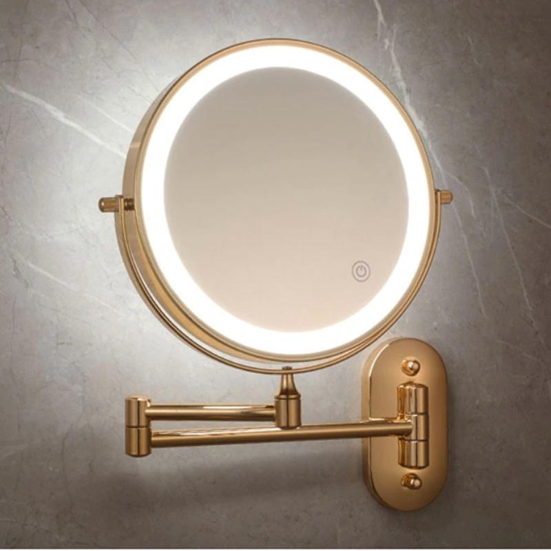 Madigas | GlamGlow Deluxe LED Makeup Mirror – Magnifying Vanity Mirror with Dimmable Light