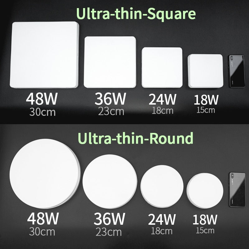Natural Space Slim LED Ceiling Light
