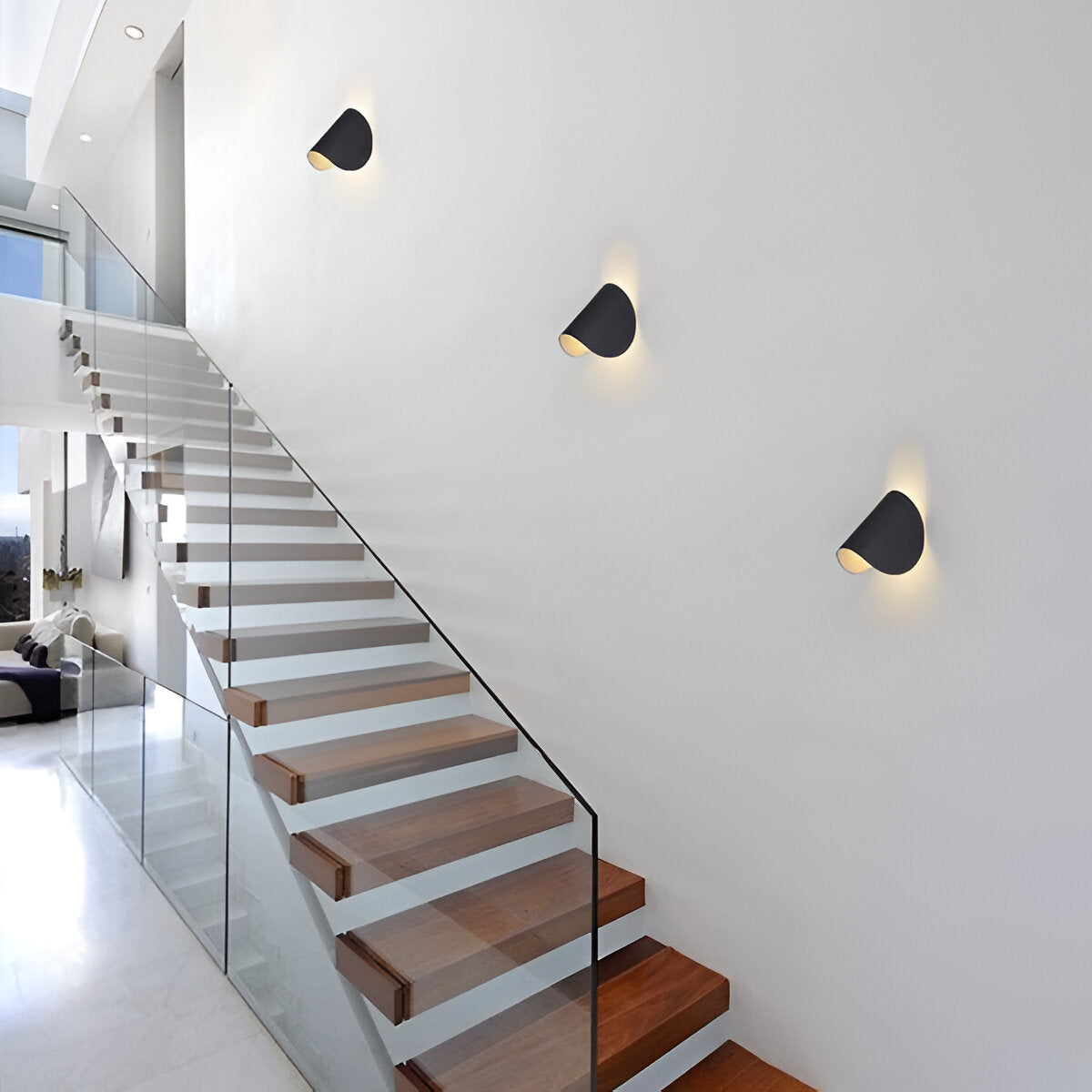 Twist Wall Light - Adjustable Metal Wall Lamp - Curved Wall Recess