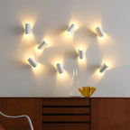 Twist Wall Light - Adjustable Metal Wall Lamp - Curved Wall Recess