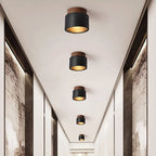 Modern Stone Ceiling Light – Rustic Lighting for Living Room and Hallway