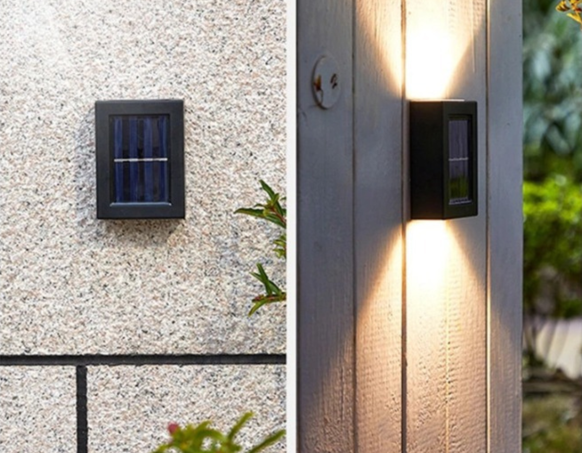 Wireless LED Solar Wall Lamps