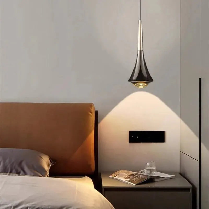Modern silver pendant light – Stylish lighting for dining room or kitchen