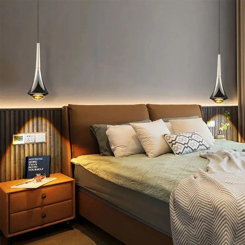 Modern silver pendant light – Stylish lighting for dining room or kitchen