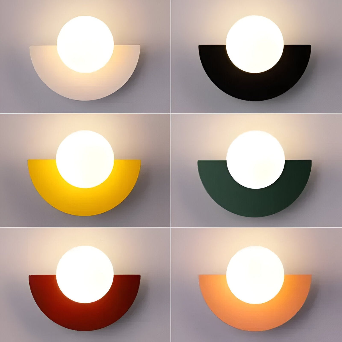 LumiSphere Light - Modern Wall Lamps - Plug-in Wall Lamps - Wall Lights