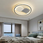 Modern LED ceiling light with round design – Dimmable for bedroom and living room