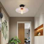 Vintage ceiling light in industrial design, metal lamp for living room or bedroom, LED compatible