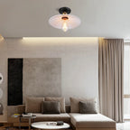 Vintage ceiling light in industrial design, metal lamp for living room or bedroom, LED compatible