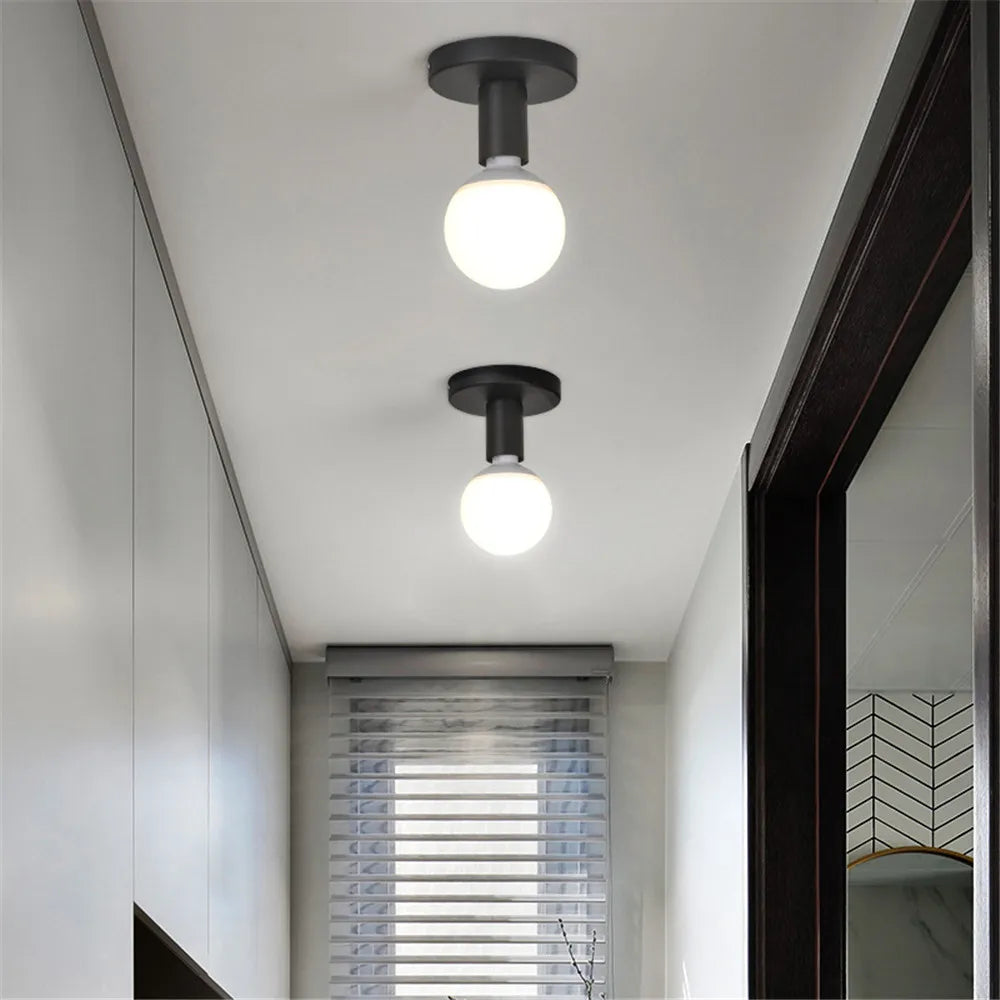 Modern LED ceiling light – Minimalist indoor lighting for hallway and living room