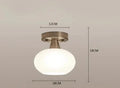 Modern LED ceiling light for hallway and entrance area – Stylish lighting in minimalist design
