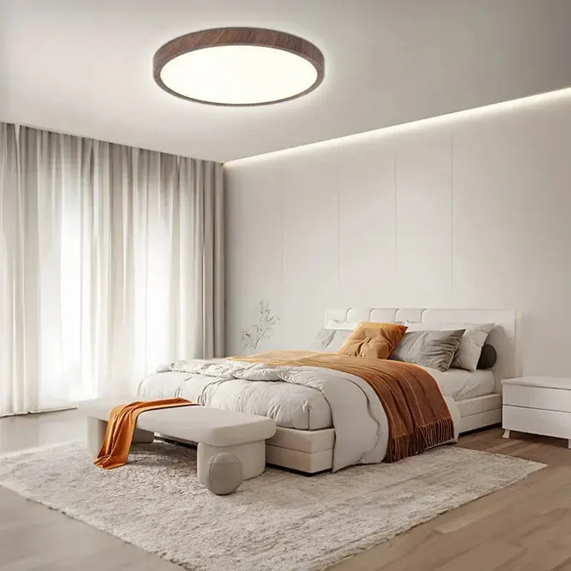Modern ultra-thin LED ceiling light in round shape