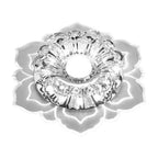 Elegant Crystal Ceiling Light with LED – Modern Lighting for Living Spaces