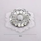 Elegant Crystal Ceiling Light with LED – Modern Lighting for Living Spaces