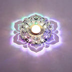 Elegant Crystal Ceiling Light with LED – Modern Lighting for Living Spaces