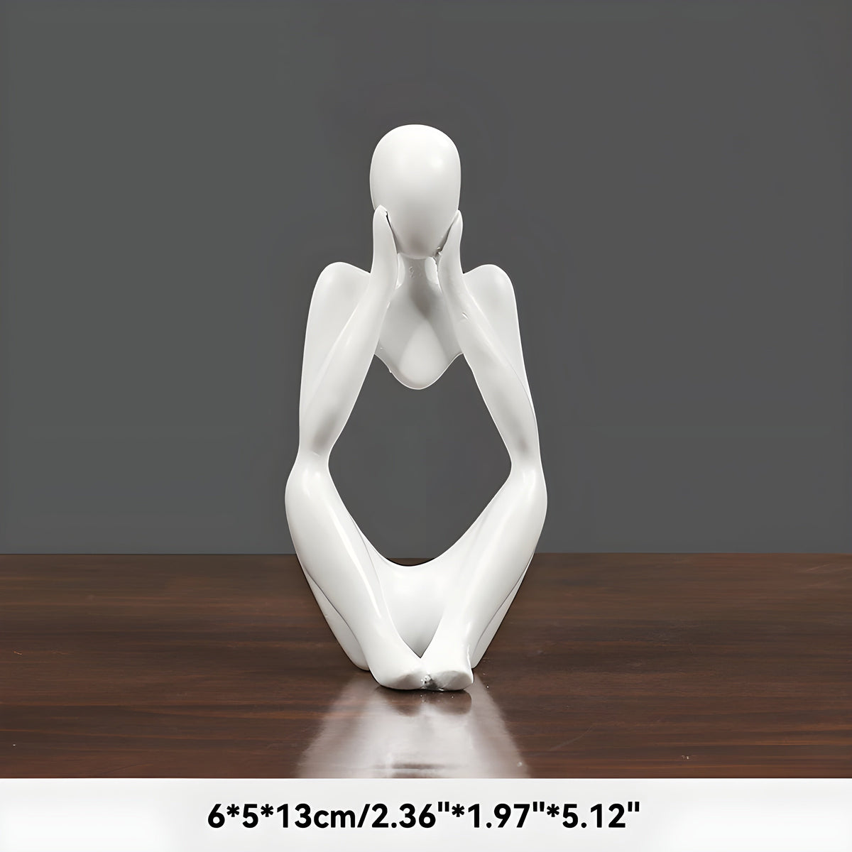 Abstract Thinker Sculpture Home Decor