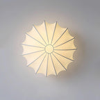 Bowl-shaped fabric ceiling lamp Elegant design