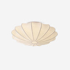 Bowl-shaped fabric ceiling lamp Elegant design