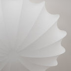 Bowl-shaped fabric ceiling lamp Elegant design