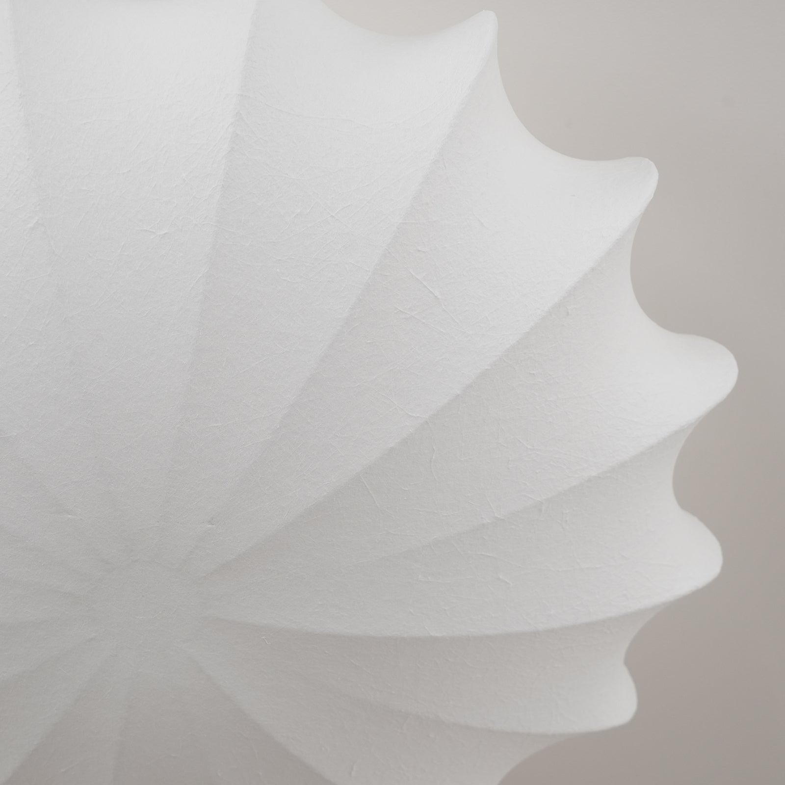 Bowl-shaped fabric ceiling lamp Elegant design