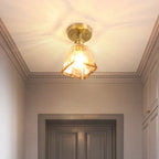 Nordic ceiling light with creative glass dome design – Modern design for hallway and living room