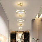 Modern LED ceiling lamp for hallway and entrance area, minimalist lighting
