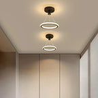 Modern LED ceiling lamp for hallway and entrance area, minimalist lighting