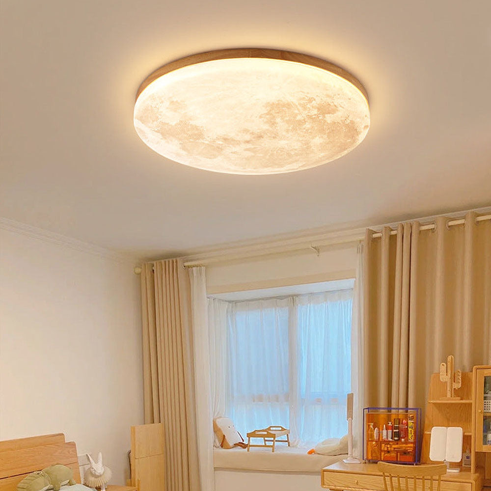 LunaGlow - Moon lamp ceiling lamp with gentle LED lighting