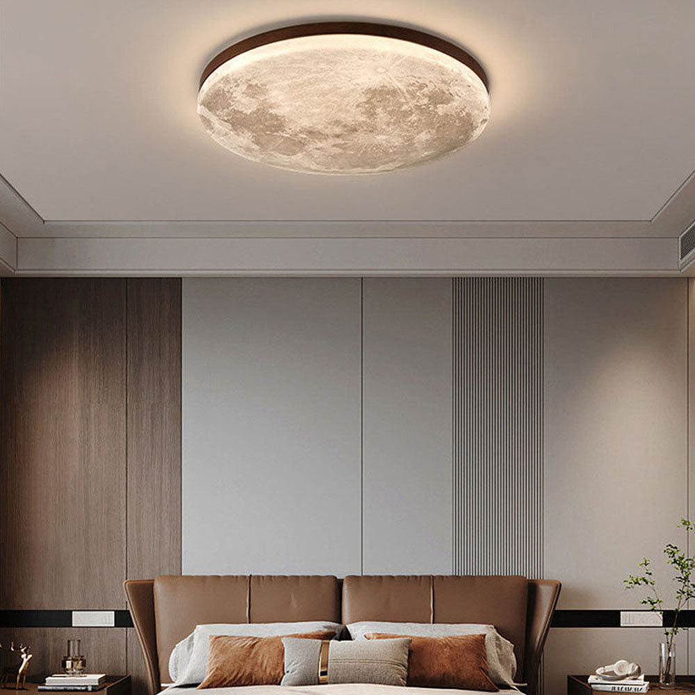 LunaGlow - Moon lamp ceiling lamp with gentle LED lighting