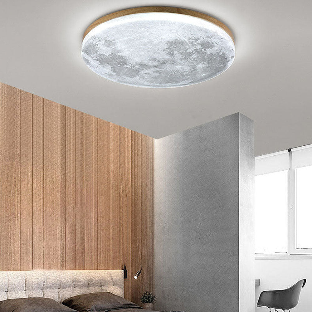 LunaGlow - Moon lamp ceiling lamp with gentle LED lighting