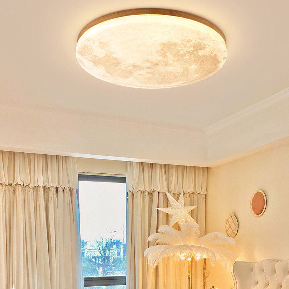 LunaGlow - Moon lamp ceiling lamp with gentle LED lighting