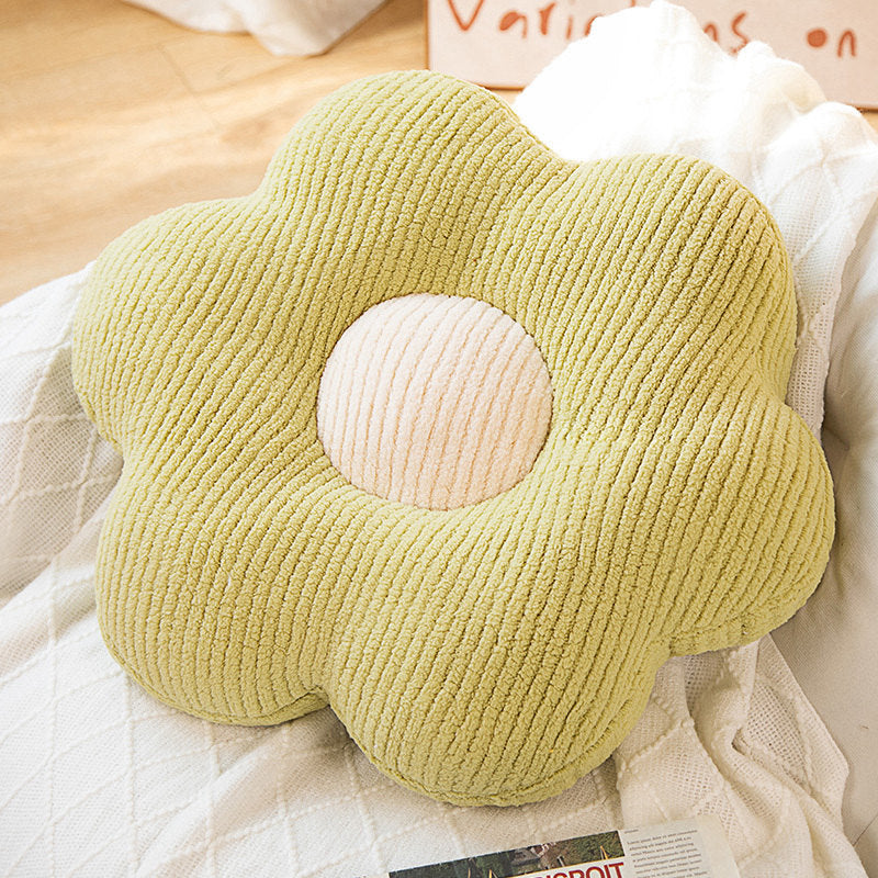 Flower-shaped cuddly pillow Madigas