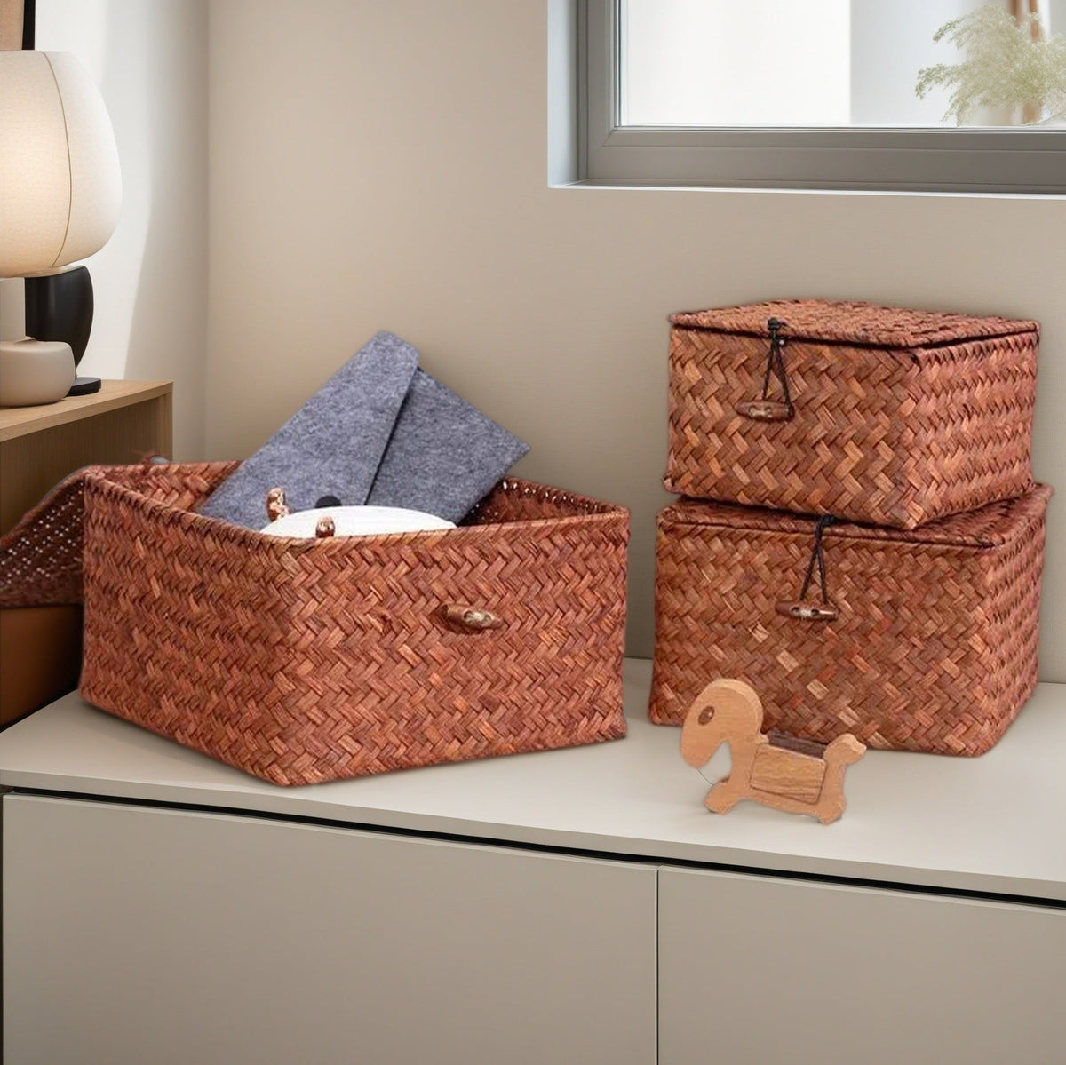 Storage Box Made of Natural Materials
