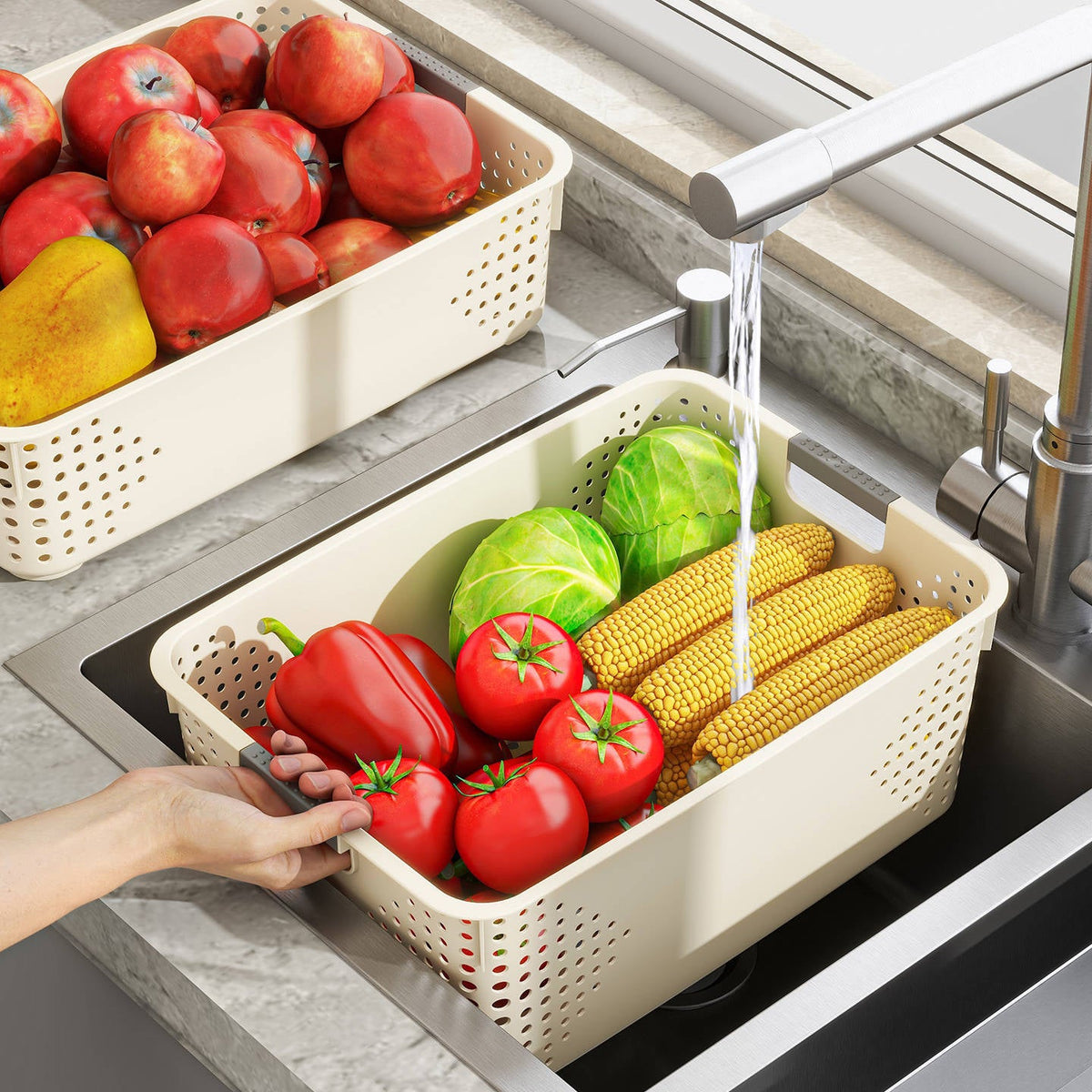 Versatile Storage Box with Integrated Handles