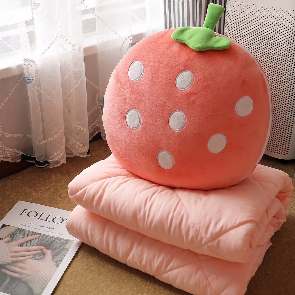 Plush pillow in fruity design Madigas