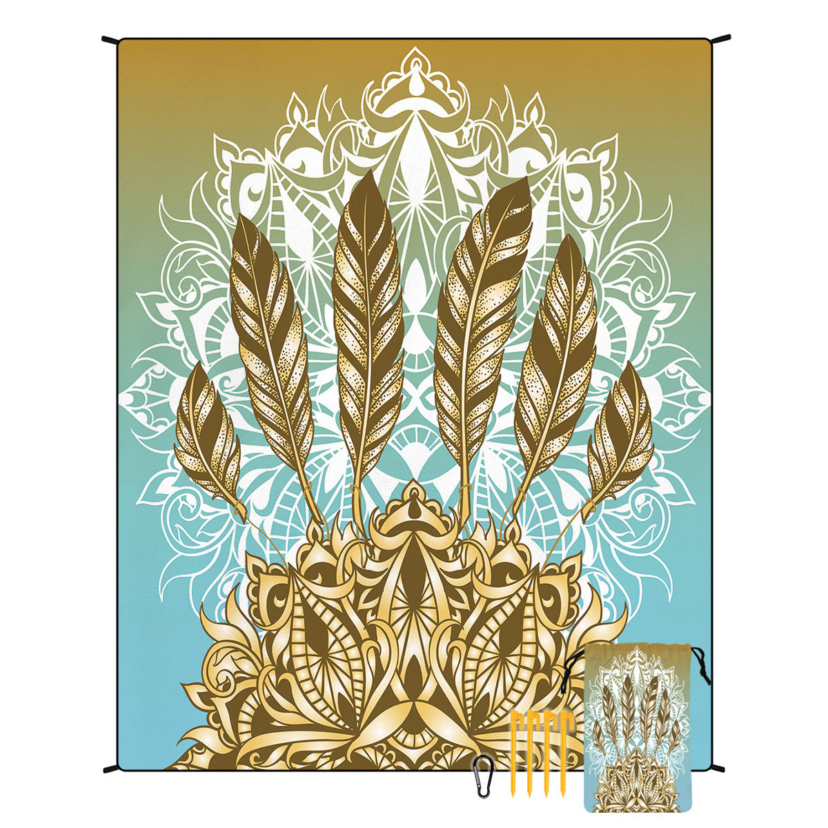 Geometric Print Tapestry Madigas