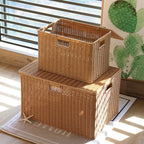 Multifunctional Storage Box Made of Natural Willow Bark