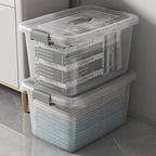 Multifunctional Storage Box with Wheels and Easy Access