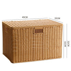 Multifunctional Storage Box Made of Natural Willow Bark