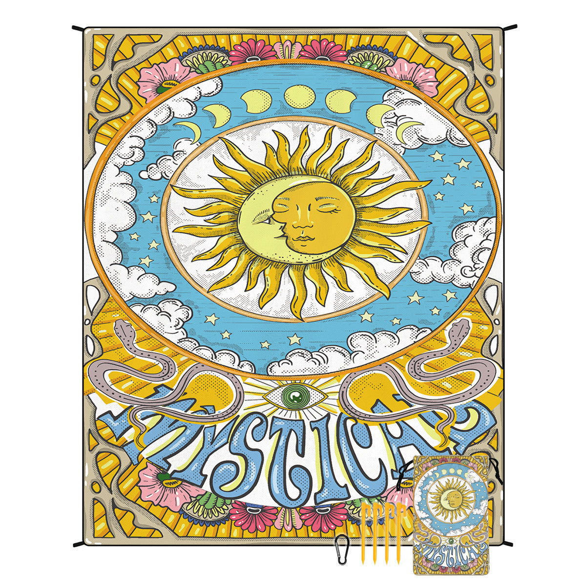 Geometric Print Tapestry Madigas