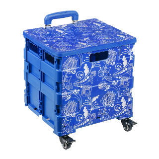 Kids storage box with wheels