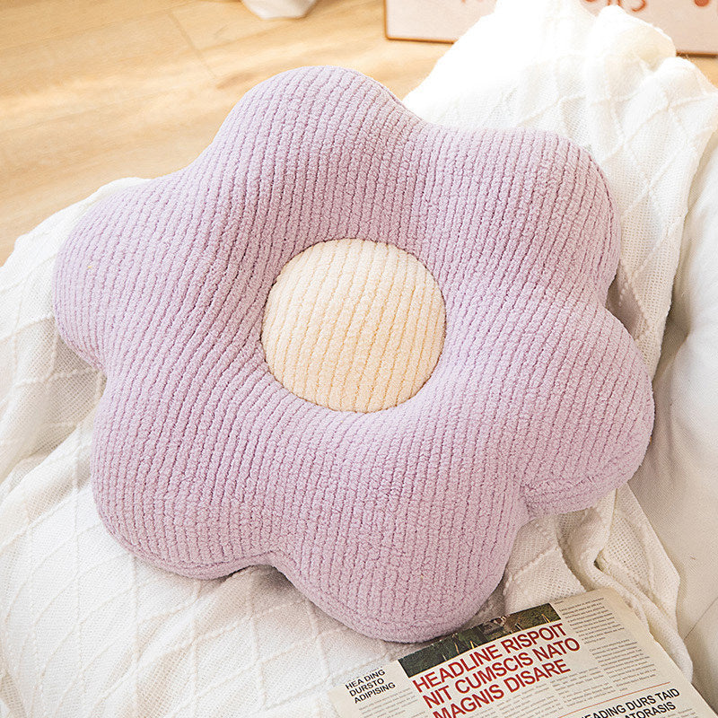 Flower-shaped cuddly pillow Madigas