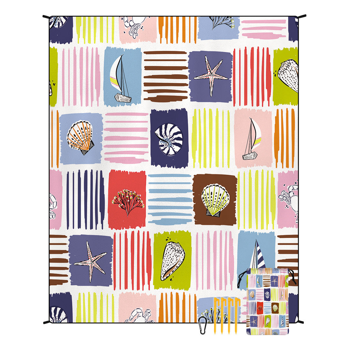 Geometric Print Tapestry Madigas