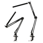 LED foldable long arm clip eye protection USB reading desk lamp