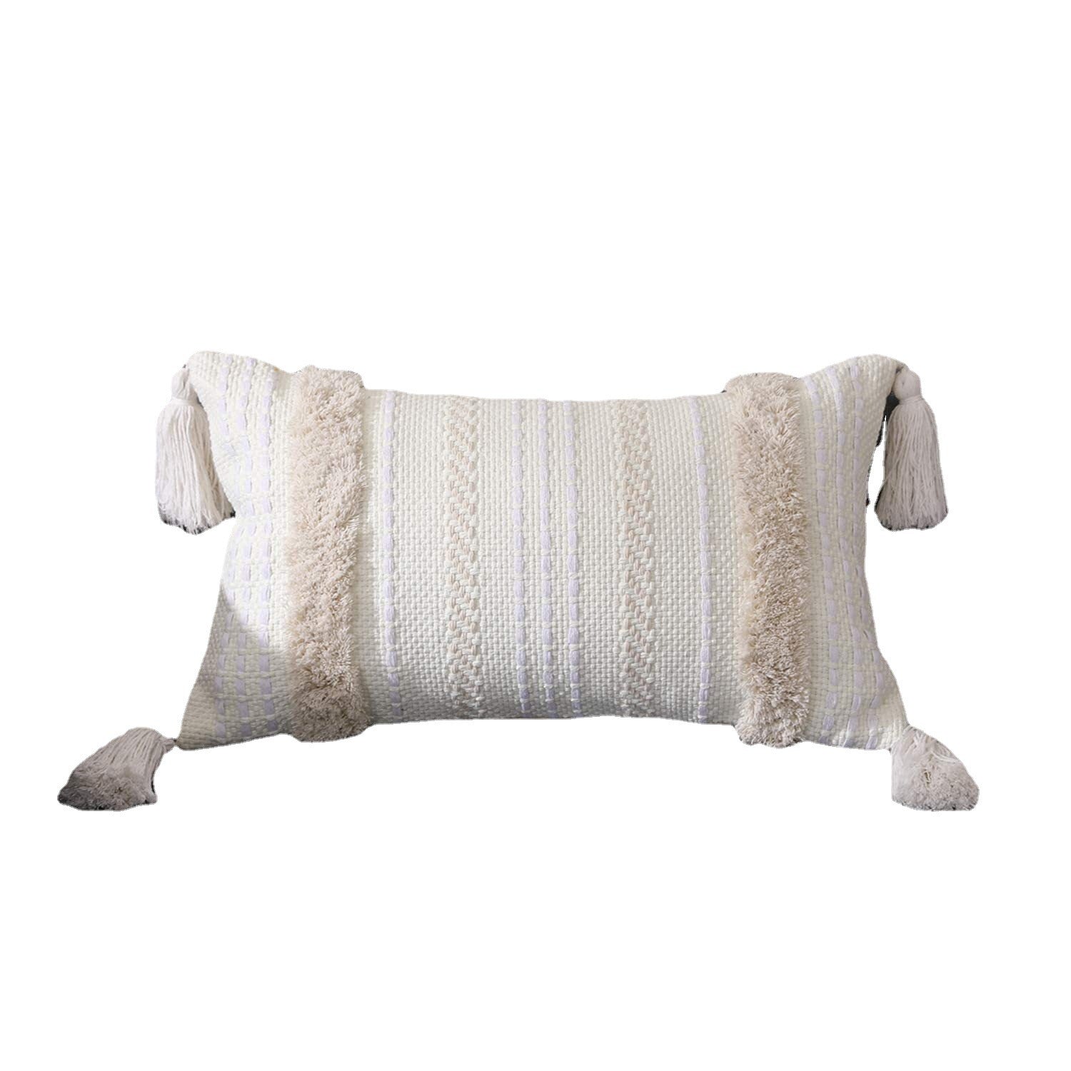 Structured Pillowcase with Tassels Madigas